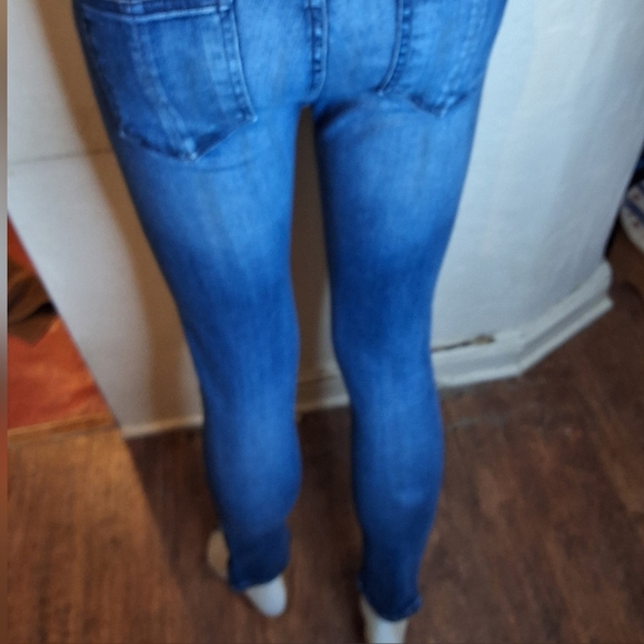 Rag & Bone Kensington moto skinny jeans 27 - Picture 3 of 12